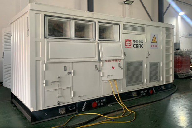 High-Capacity Fracturing VFD Drive Station — 3